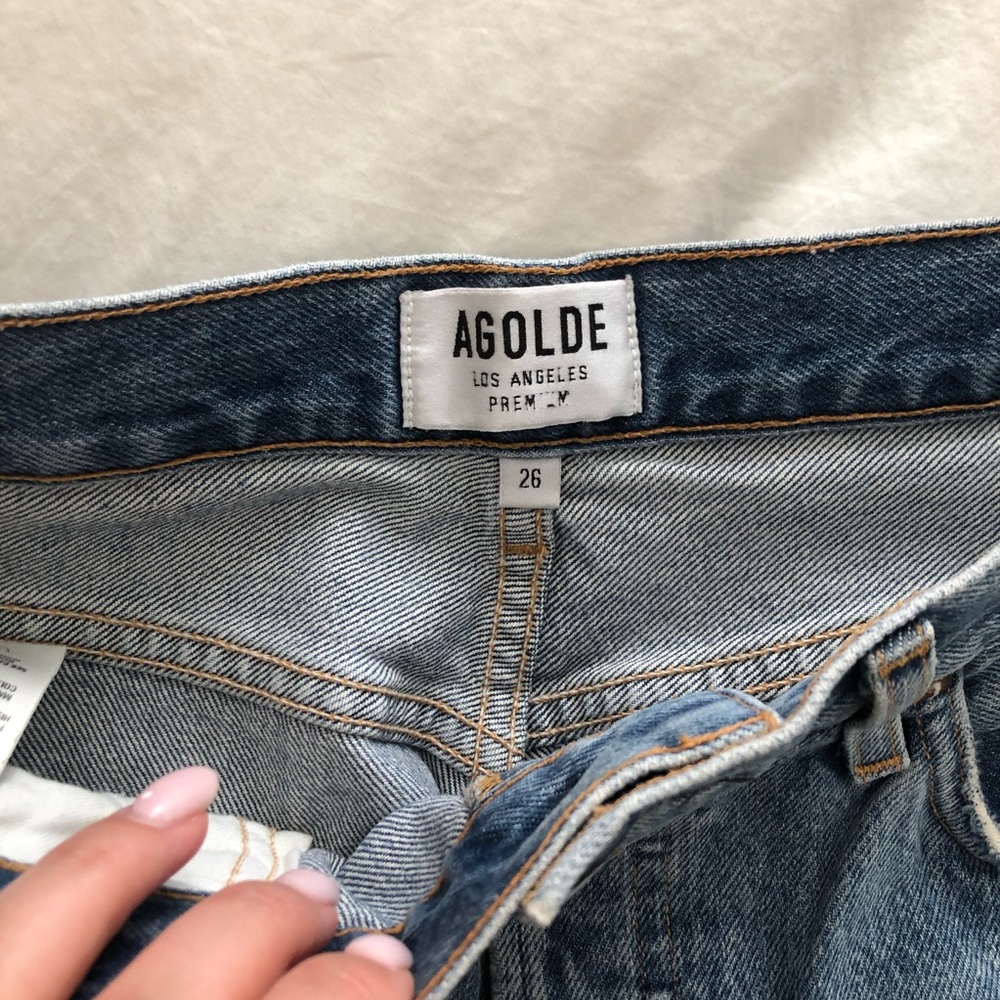 Agolde Riley crop Jean - Picture 5 of 7